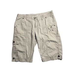 Women's DB ESTABLISHED 1962 Size 8 Tan Bright Summer Khaki Shorts